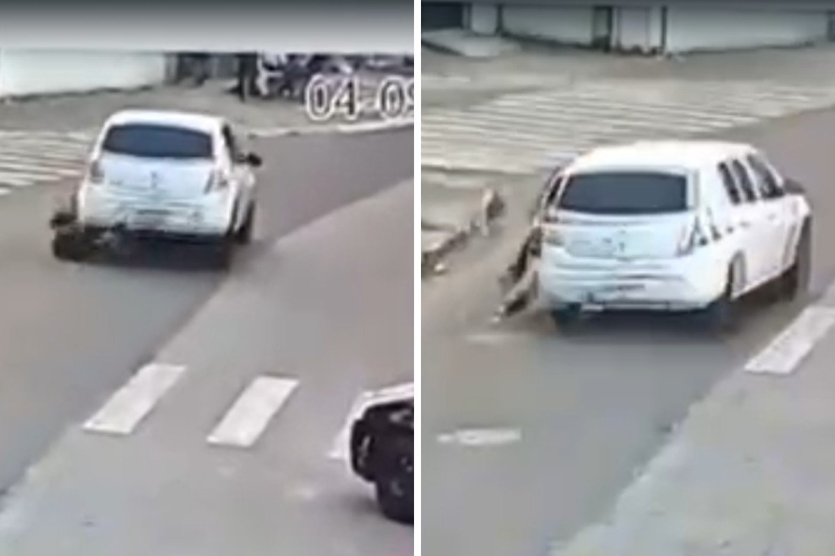 motorista de aplicativo arrasta passageira