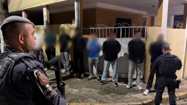operação policial em Guará