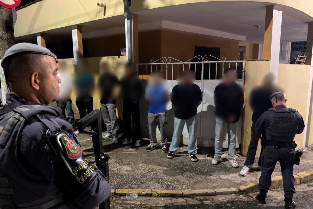 operação policial em Guará