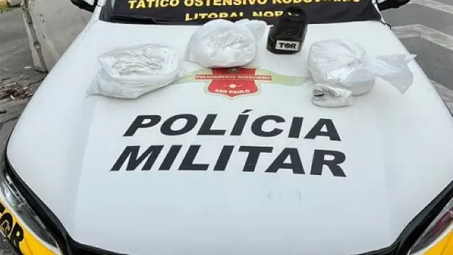 apreensão de cocaína em Caraguatatuba