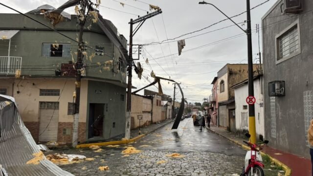 temporal em Lorena