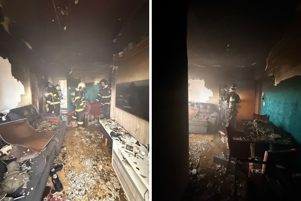 incêndio em apartamento